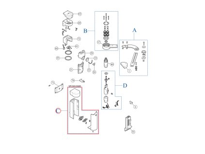 SPCG013600 kit krytu pro WALKY