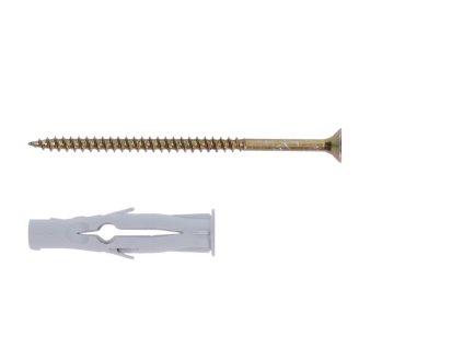 Hmoždinka rozpěrná s vrutem a zápustnou hlavou (Rozměry vrutu/hmoždinky 3,5x45/6x35mm)