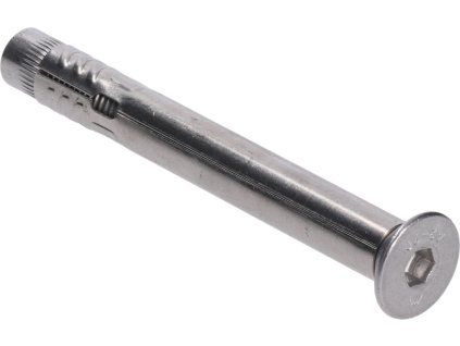 Nerezová kotva pro hliníkový profil AL-L121 a AL-L131, AISI304, hlava na 6mm imbus