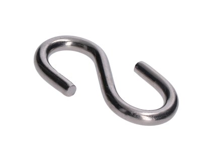 S-hák symetrický, A4/AISI316 (Průměr drátu 6mm)