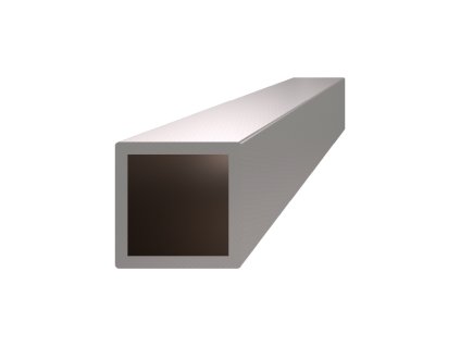 Profil uzavřený 15x15x1,5mm, broušená nerez K320/AISI304 (Délka 1m)