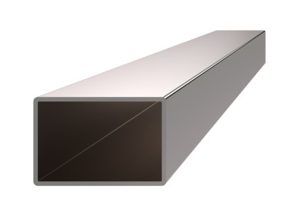 Profil uzavřený 60x40x2mm, broušená nerez K320/AISI304 (Délka 1m)