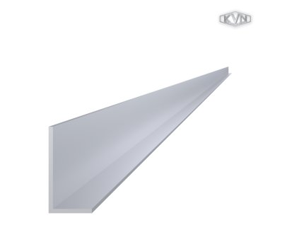 L profil 40x20x2mm, délka 6000mm, materiál EN AW-6060 T66, přírodní hliník bez povrchové úpravy, cena za kus