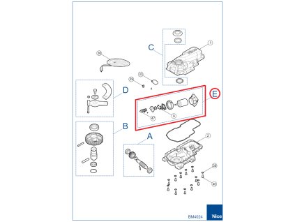 SPAMG02200 motorček pre BM5024