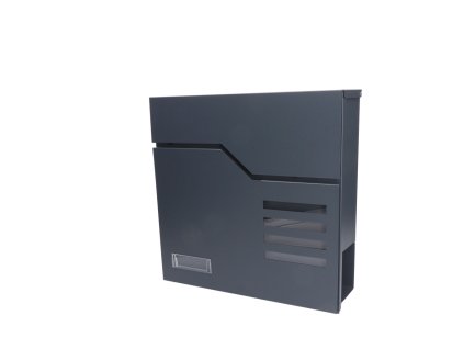 Poštovní schránka, RAL 7016, max formát listu: A4