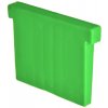 Klín plastový - zelený (sklo 16,76mm) k hliníkovému kotvícímu profilu