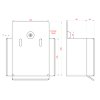 GRANDE-9 samonosný systém 140x140x6mm pro posuvné brány do 1000kg/15m, pozinkovaný profil, intenzivní provoz