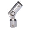 Spoj nastavitelný na trubku průměr 12mm (90-180°) s kloubem, broušená nerez K320/AISI30