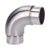 Spojka oblouková 90° na trubku o průměru 42,4mm, broušená nerez K320/AISI304
