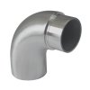 Spojka oblouková 90° na trubku o průměru 42,4mm, broušená nerez K320/AISI304