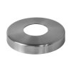 Kryt příruby (průměr=105 / 18mm), otvor průměr=43mm, broušená nerez K320/AISI316