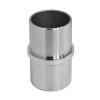 Spojka napájecí, přímá na trubku o průměru 42,4mm, leštěná nerez AISI304