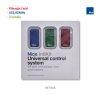 Zvýhodněná sada obsahuje příjmač OX2 a 3x vysílač INTI 2-kanálový, 433,92MHz (INTI2B, INTI2R, INTI2G)