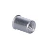 Nýtovací matice hliníková s mikro hlavou, hladký dřík (Rozměry M5/11,5mm, Průměr 8mm)