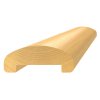 Dřevěný profil s drážkou, materiál: buk, broušený povrch bez nátěru, balení: PVC fólie, délka 3000mm