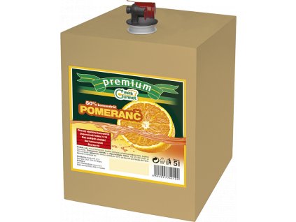 Pomeranč PREMIUM koncentrát 1:14 5l
