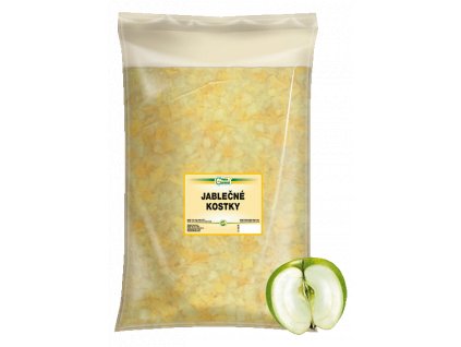 Jablecne kostky sacek 5 kg