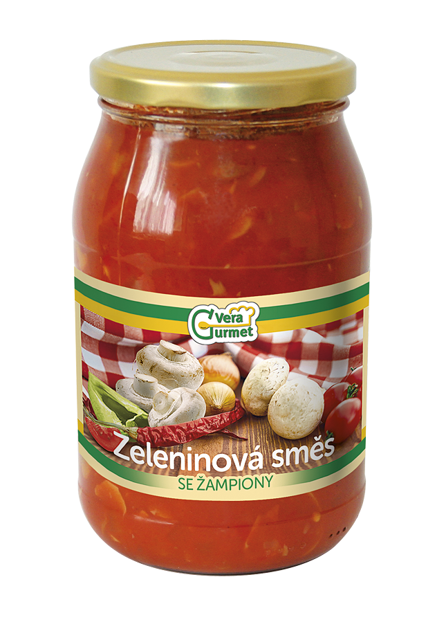 Zeleninová směs se žampiony 920g