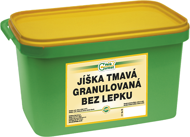 Tmavá jíška bez lepku granulovaná 3kg