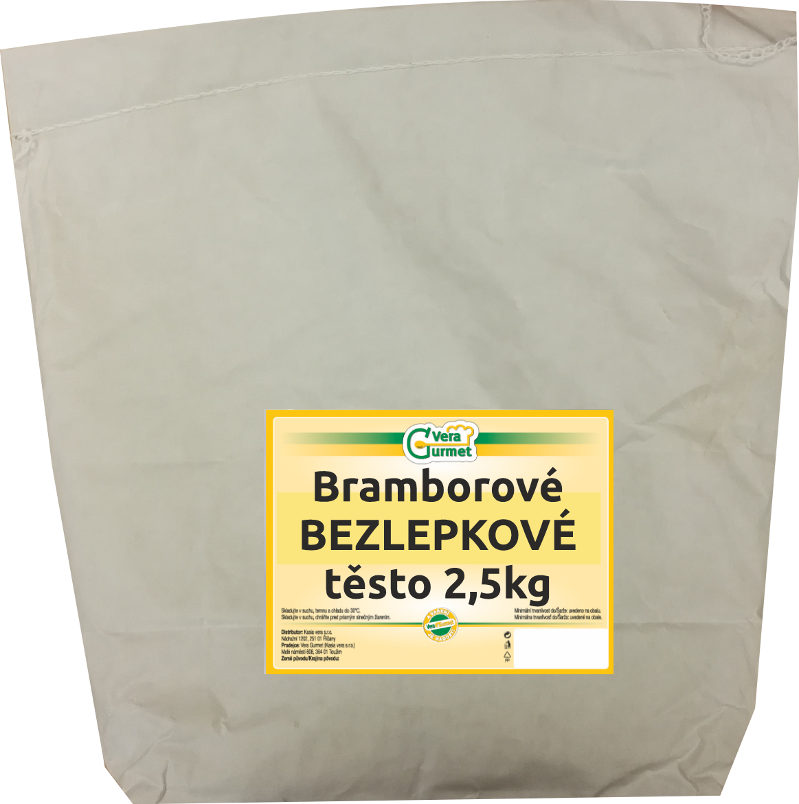 Bramborové BEZLEPKOVÉ těsto 2,5kg