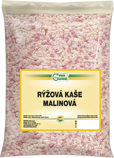 Kaše rýžová - malinová 1kg