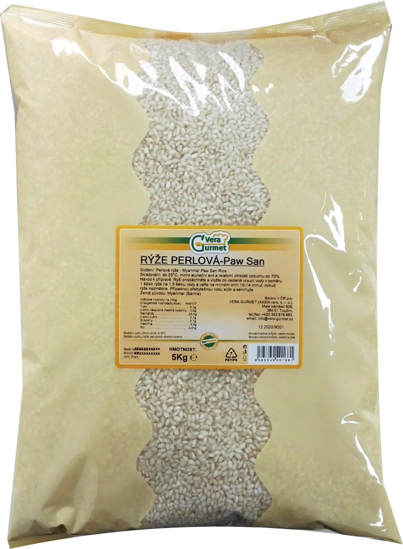 Rýže perlová PAWSAN 5kg