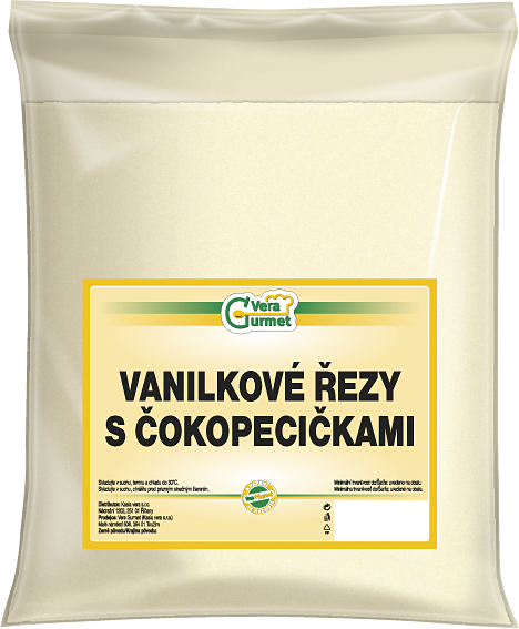 Vera Gurmet Vanilkové řezy s čokopecičkami 5kg