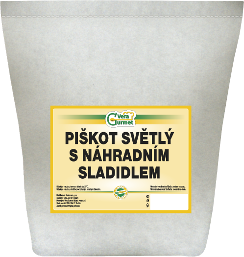Vera Gurmet Piškot světlý s náhradním sladidlem 5kg
