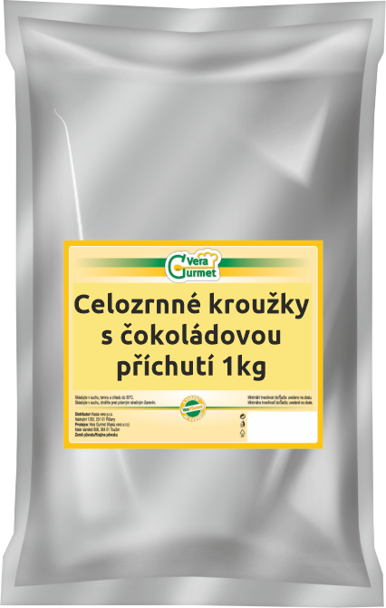 Vera Gurmet Cereální KROUŽKY s ČOKO příchutí 1kg