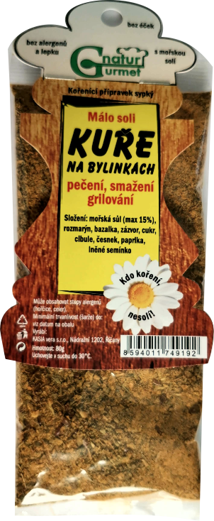 Kuře na bylinkách 80g