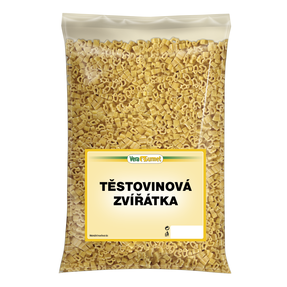 Těstovinová zvířátka 2,5kg