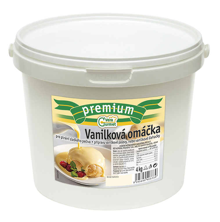 Vera Gurmet Vanilková poleva - omáčka 4kg