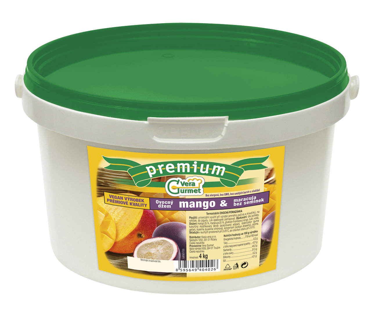 Džem EXTRA mango-maracuja 4kg
