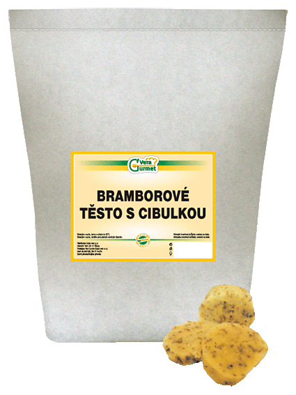 Bramborové těsto s cibulkou 5kg