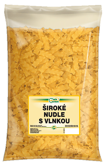 Široké nudle s vlnkou 5kg