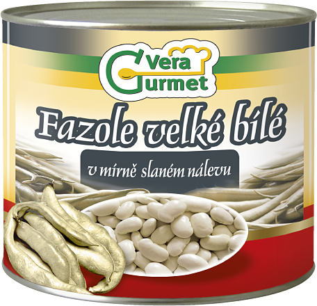 Fazole velká bílá v nálevu 2650g