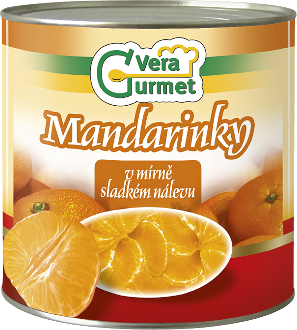 Mandarinky 2650g