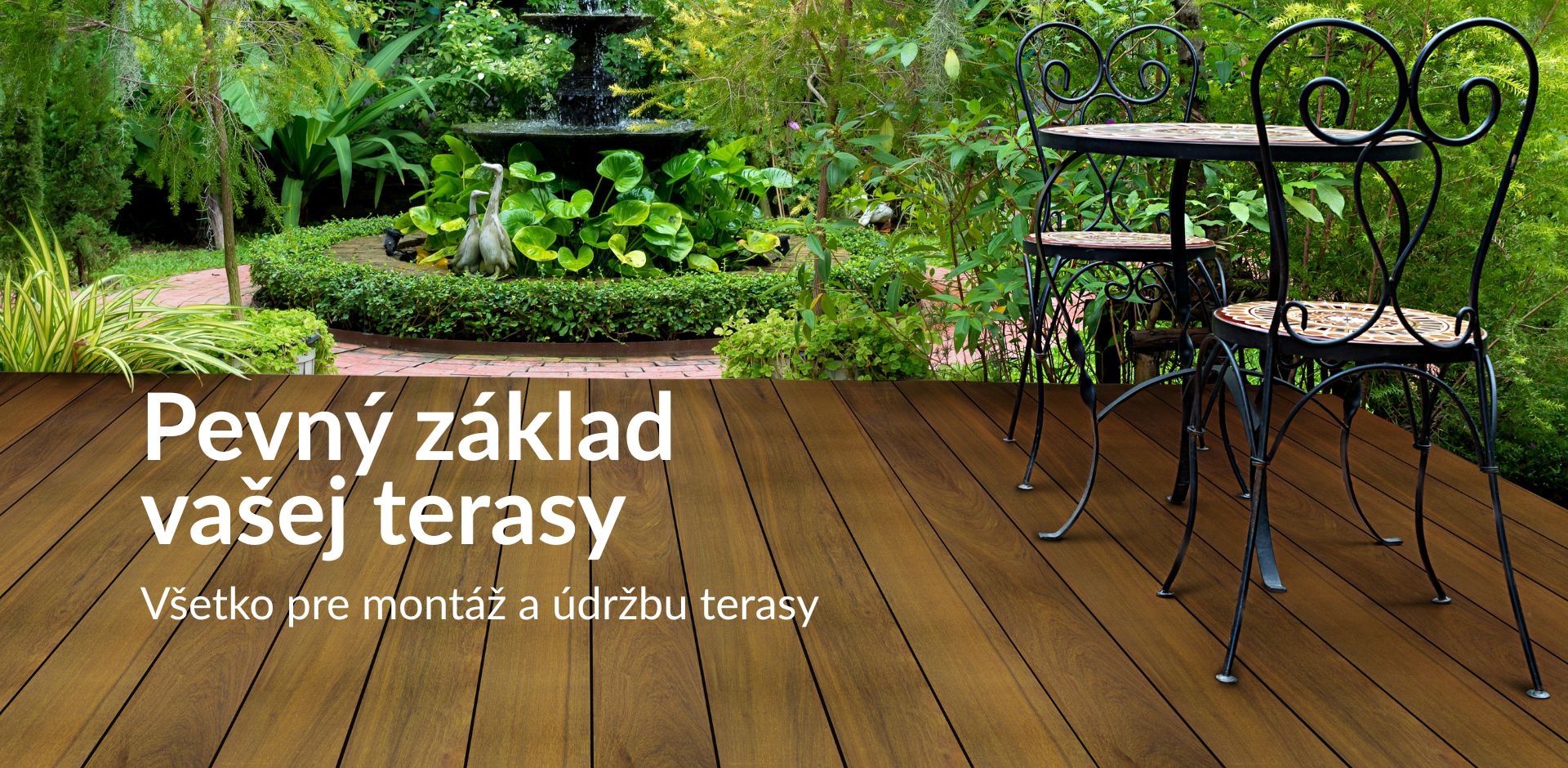 Montáž terasy