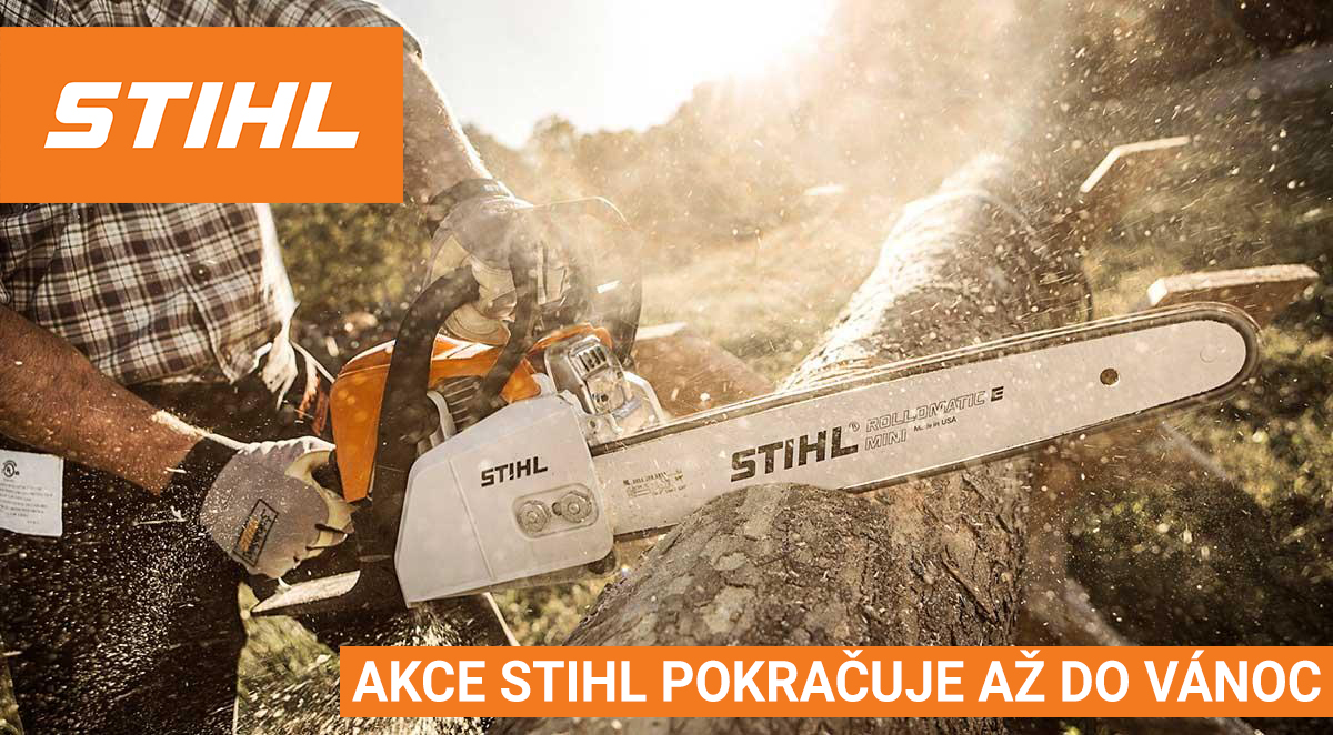 Akce Stihl pokračuje až do Vánoc