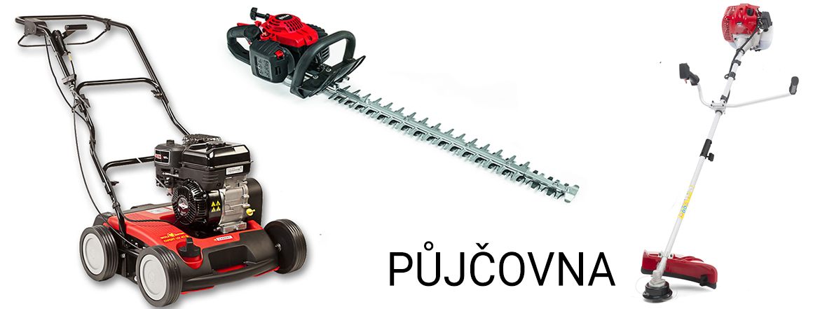 Půjčovna zahradní techniky