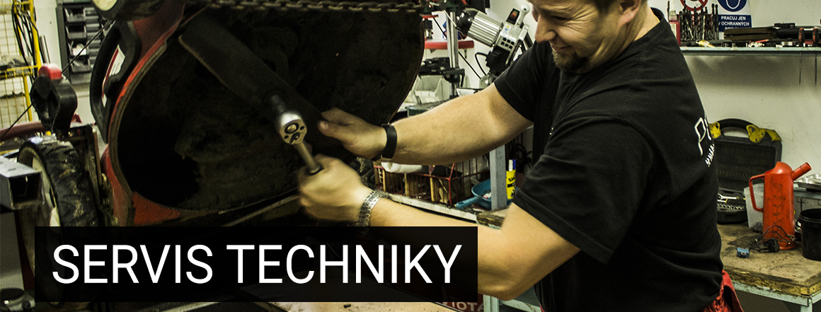Servis zahradní a lesnické techniky