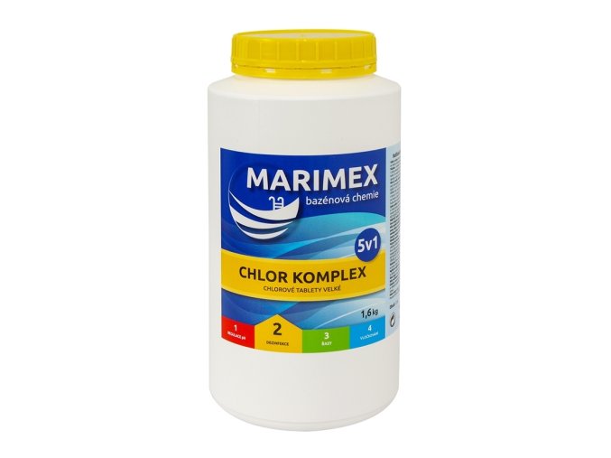 Chlor Komplex 5v1 Marimex 1,6 Kg