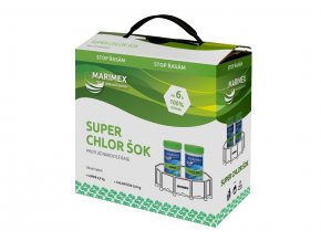 Super Chlor Šok Marimex 2x 0,9 Kg