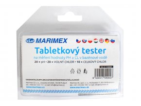 Tabletový tester na pH a chlorovou koncentraci Marimex