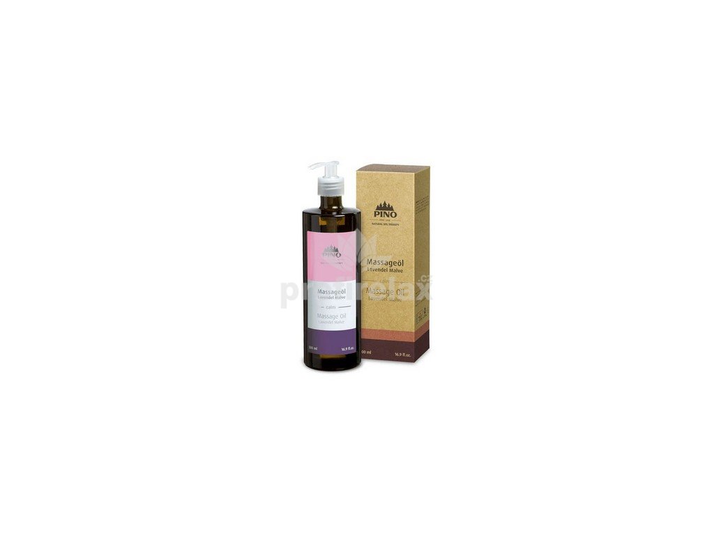 Aromatický masážní olej Levandule a Sléz 500 ml