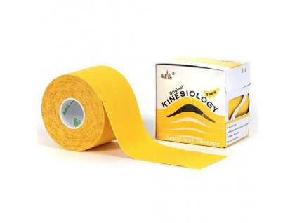 NASARA Tejp žlutý 5 cm x 5 m