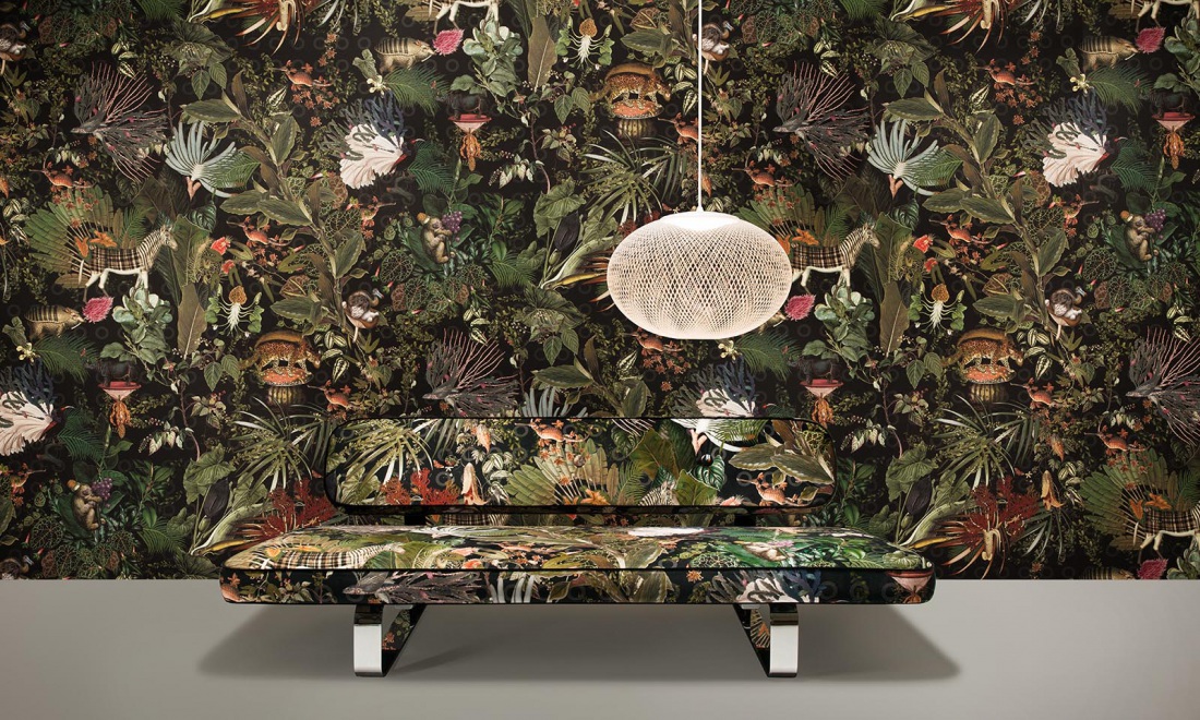 Arte Mooi wallcovering the extinct animals