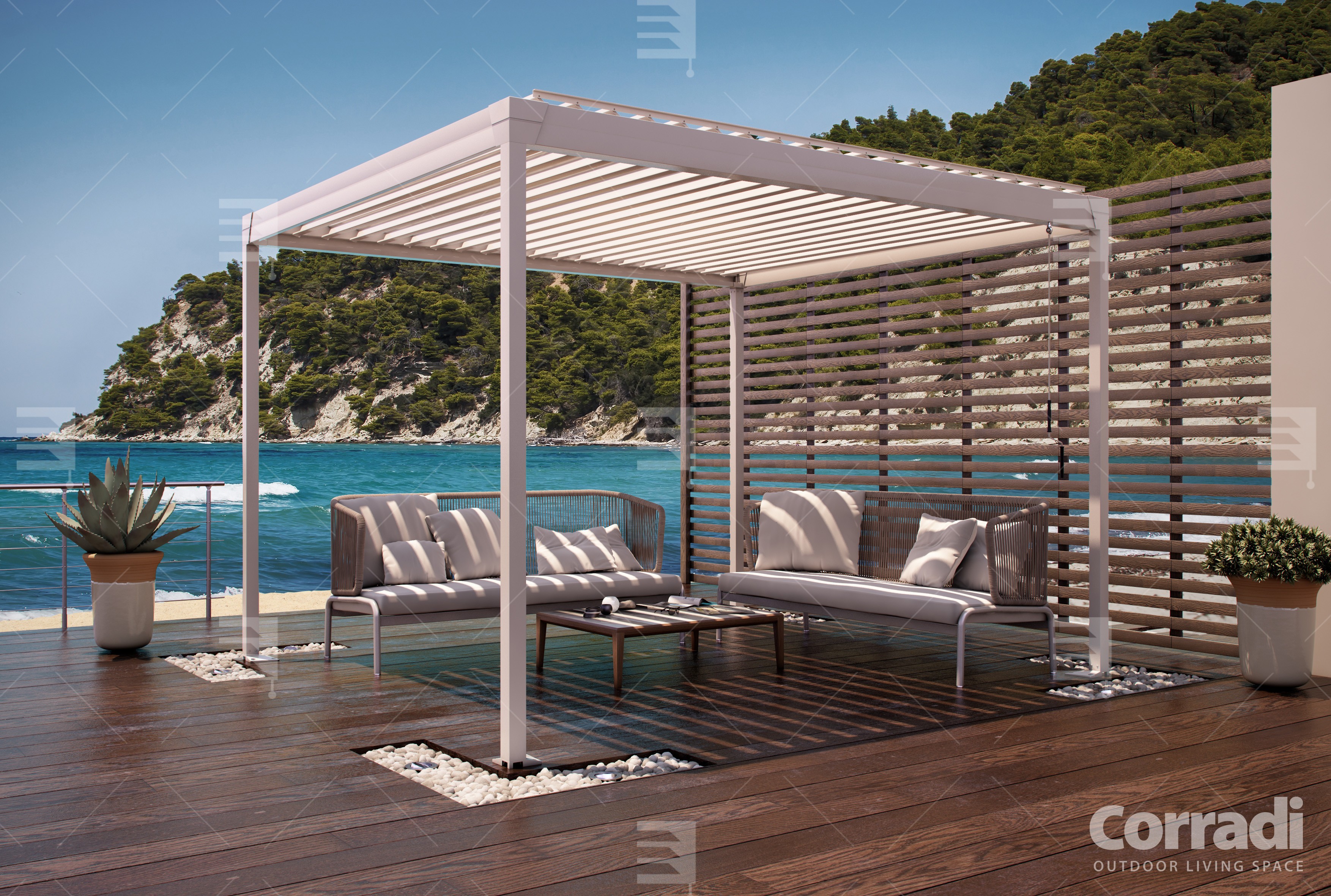 Pergoly a nepriaznivé počasie