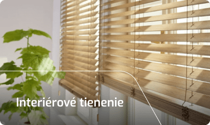 Interiérové tienenie