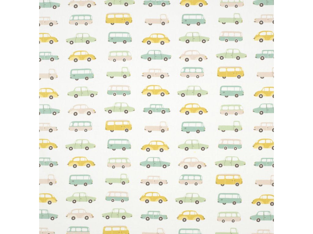 Casadeco Happy Dreams All Over Vintage cars